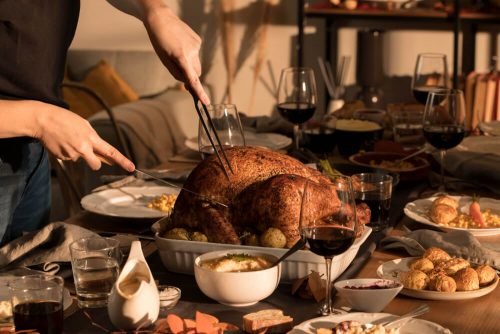 thanksgiving oven cooking