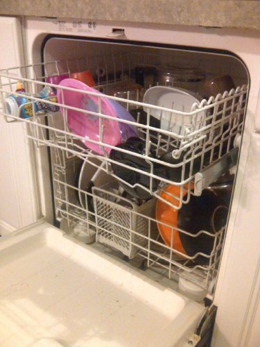 Dishwasher load