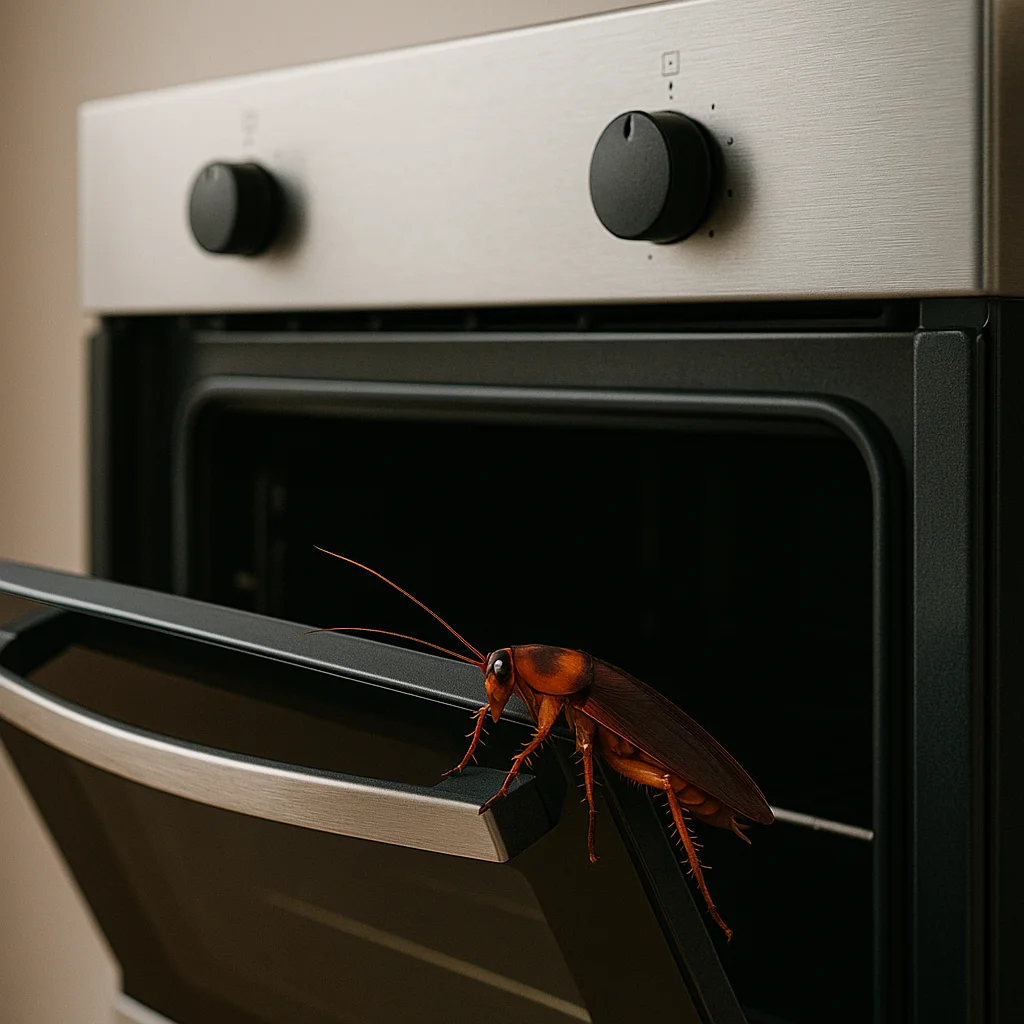 How to Get Cockroaches Out of Appliances