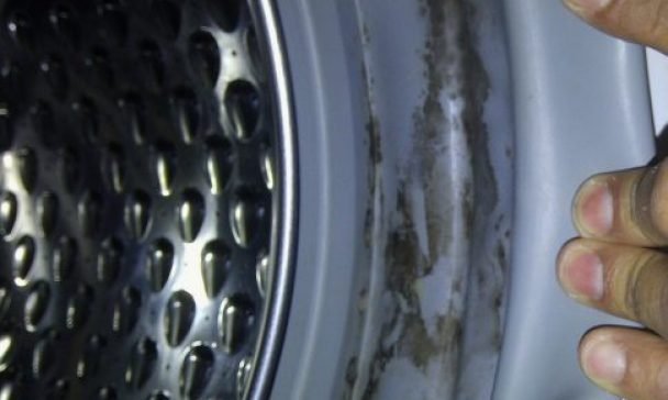 Front load washer mold