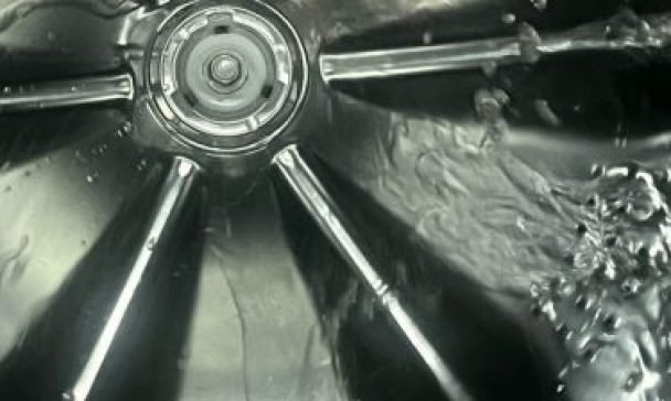 Detailed view of a stainless steel dishwasher in a home near Charleston, emphasizing its contemporary style and potential Samsung washer problems.